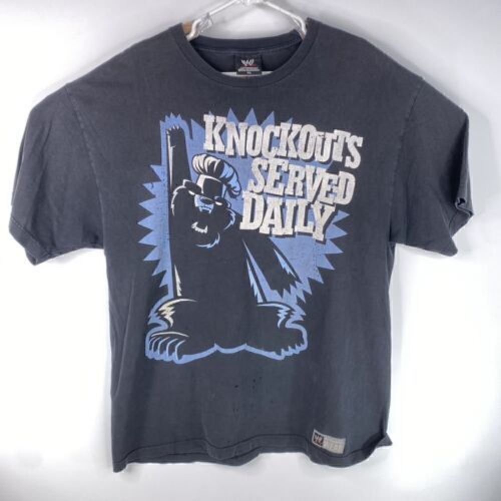 2008world Wrestling Entertainment Knockouts Served Daily The Big Show Xl Shirt